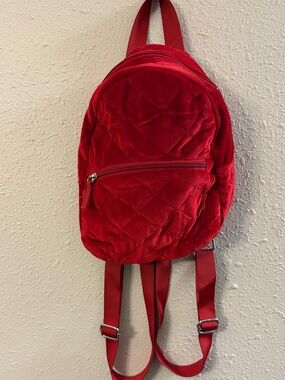 Others Follow Quilted Velvet Red Mini